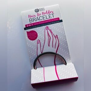 Hair tie holder bracelet